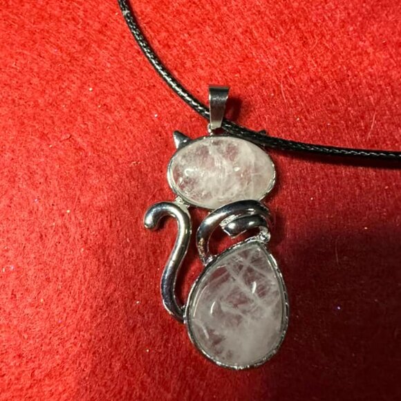 Crystal Kitty Necklaces - Picture 8 of 9